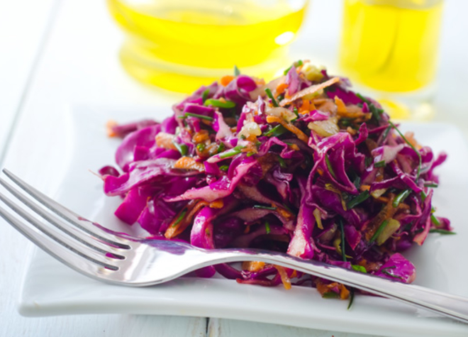Marinierter Rotkohl