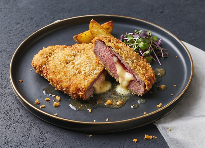 Cordon bleu vom Reh