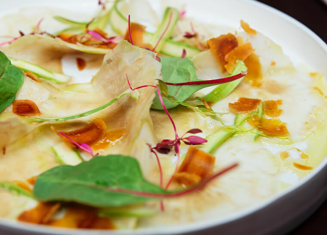 Artischocken-carpaccio