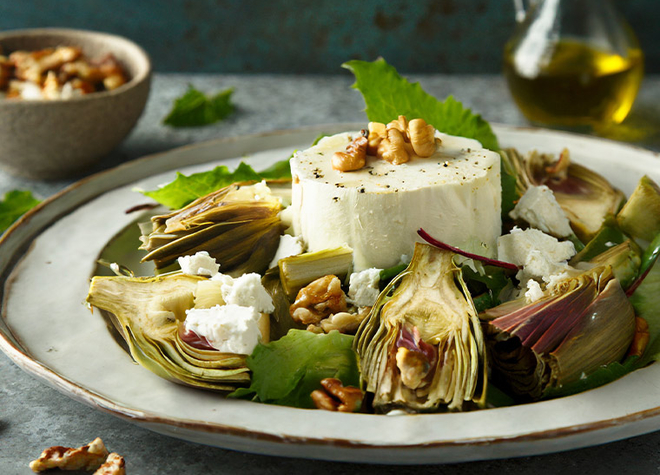 Artischockenherzen-Salat
