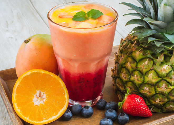 TopCC AG: Exotisches Früchte-Frappé - Drinks &amp; Säfte