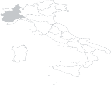 Region Piemont Italien
