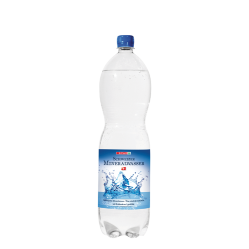 SPAR Schweizer Mineralwasser mit / ohne Kohlensäure