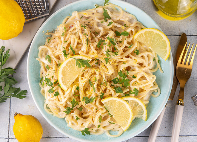 Spaghetti al limone