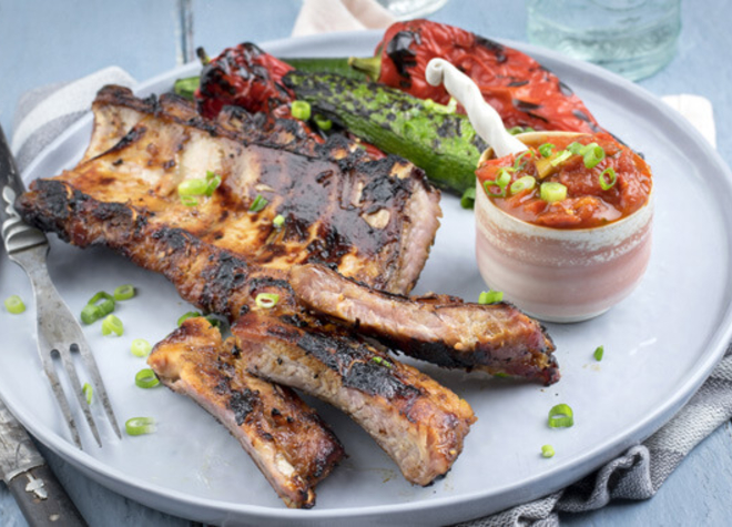 Spare Ribs mit Paprikamarinade