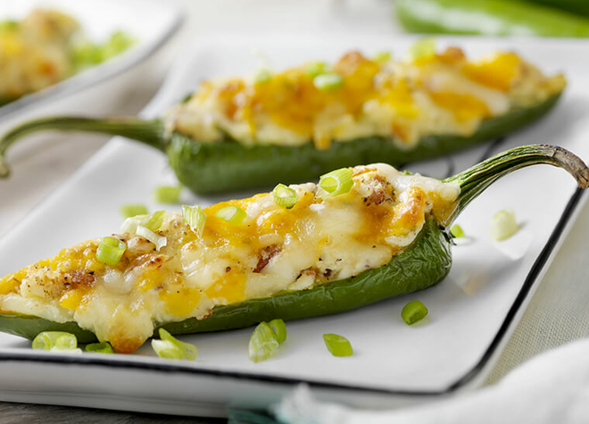 Gefüllte Jalapeños