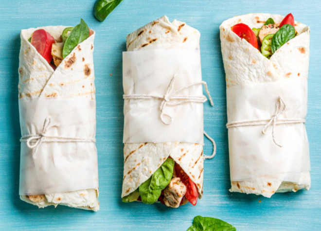 Chicken-Chili Wrap