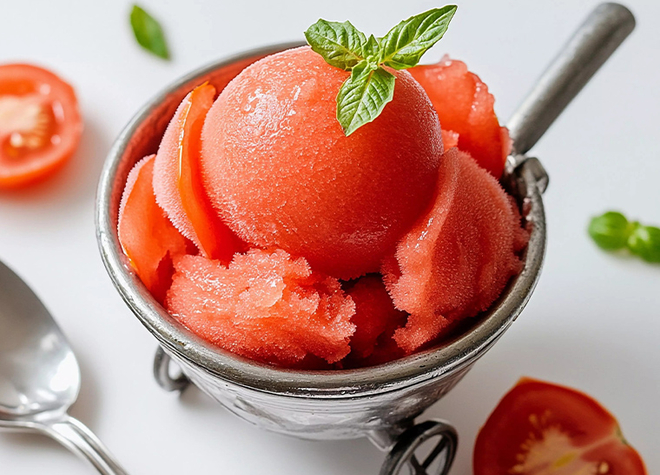 Tomatensorbet