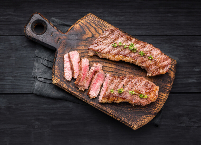 Pikantes Hüftsteak