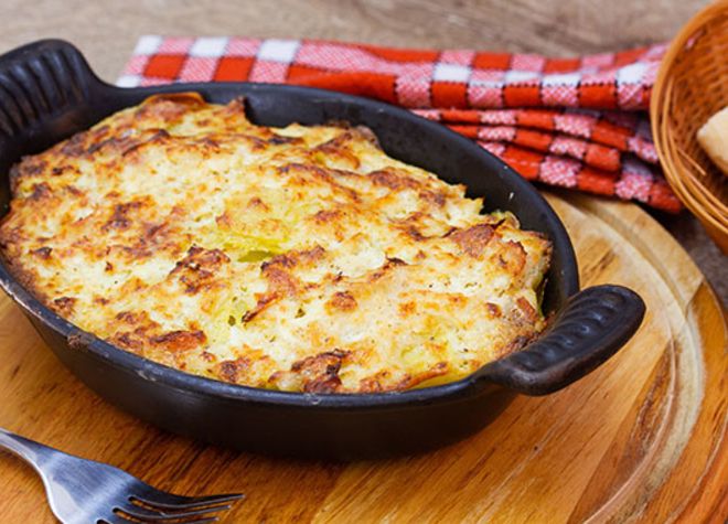 Fisch-Kartoffel-Gratin
