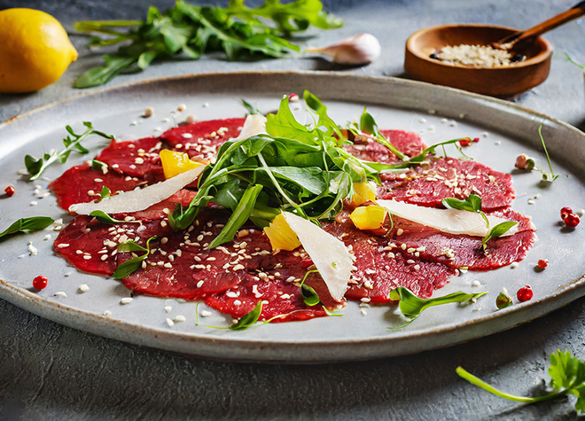 Carpaccio vom Jungrind