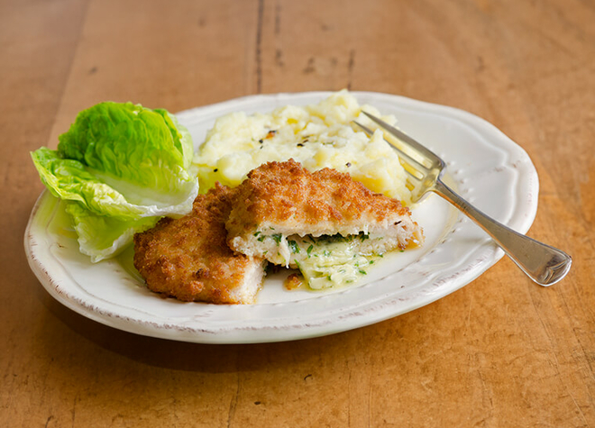 Cordon bleu Kräuterfrischkäse