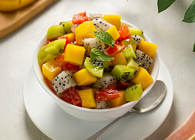 Exotischer Fruchtsalat