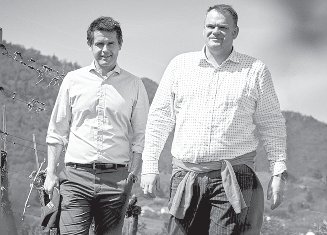 Roman Horvath und Heinz Frischengruber