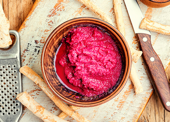 Randen-Meerrettich-Sauce