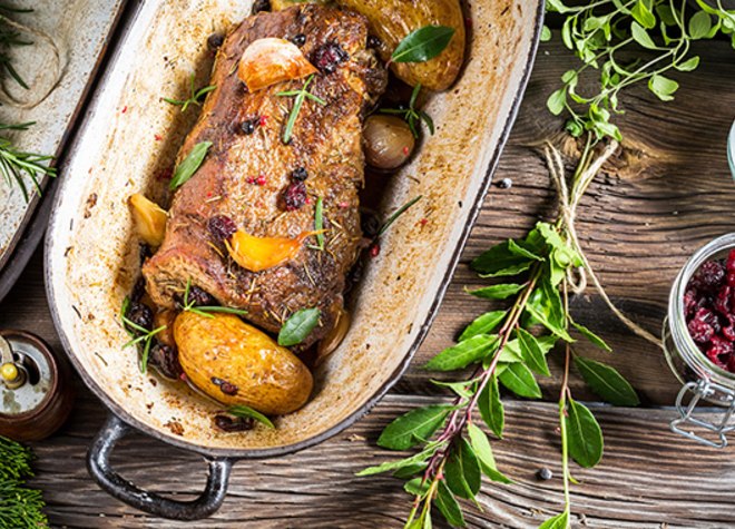 Hirschbraten
