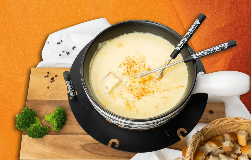 TopCC AG Beim FondueGenuss gibt's keine Grenzen.