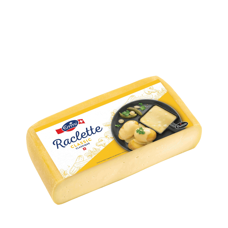 Emmi Pure Raclette Pure Classic eckig / rund