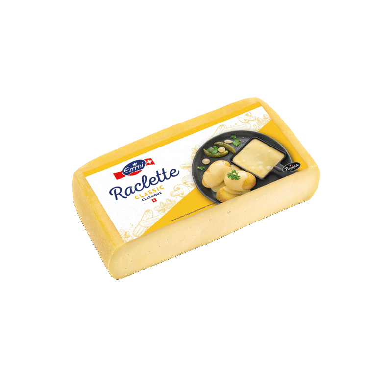 Emmi Pure Raclette Pure Classic eckig / rund