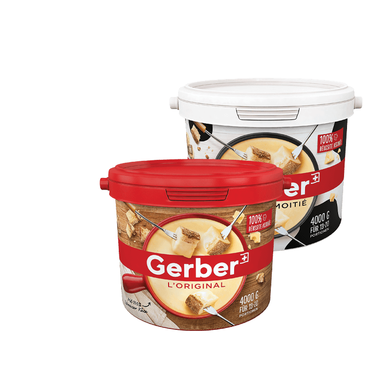 Gerber Fondue Original / Moité-Moité