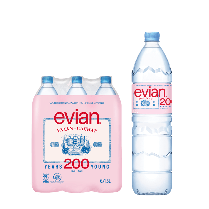 Evian ohne Kohlensäure