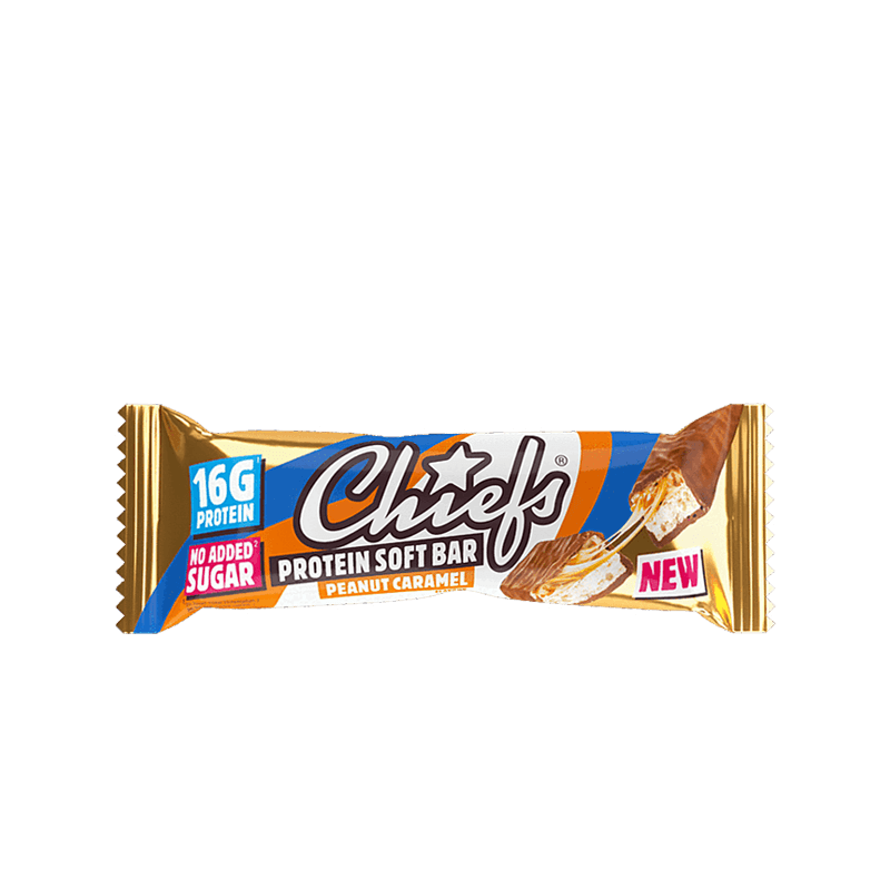 Chiefs Protein Soft Bar Peanut Caramel